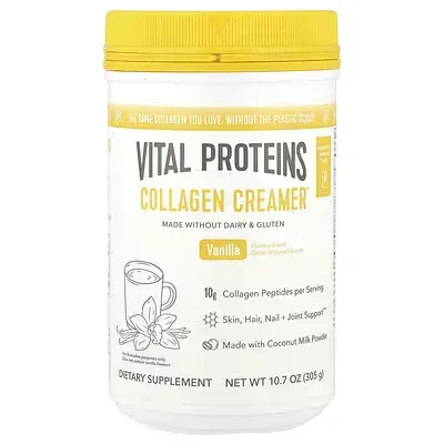 Vital Proteins, Колагеновий крем, ваніль