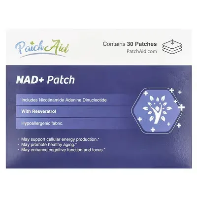 PatchAid, патчі NAD+, 30 шт