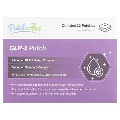 PatchAid, GLP-1 патч, 30 шт